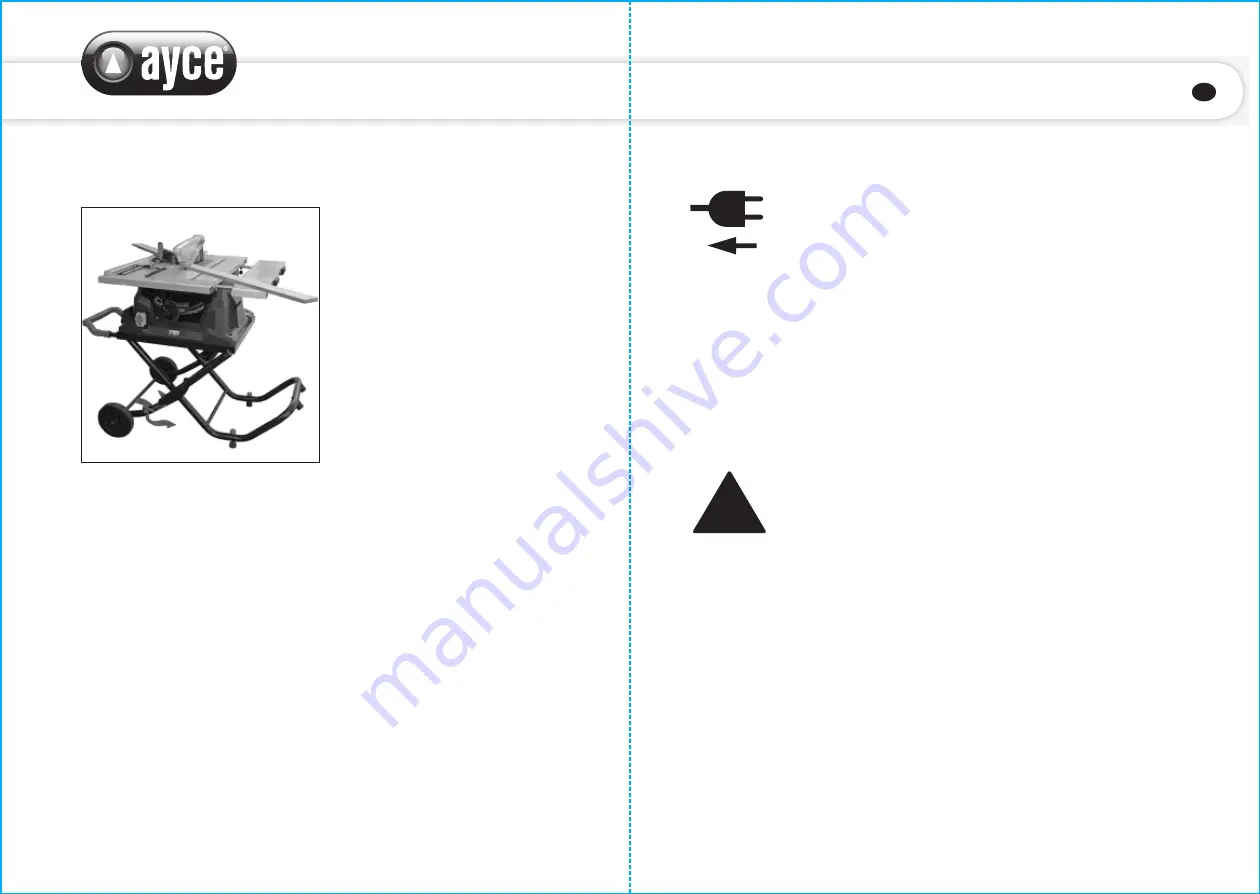 Ayce MJ10250VIIIC Original Instruction Manual Download Page 50