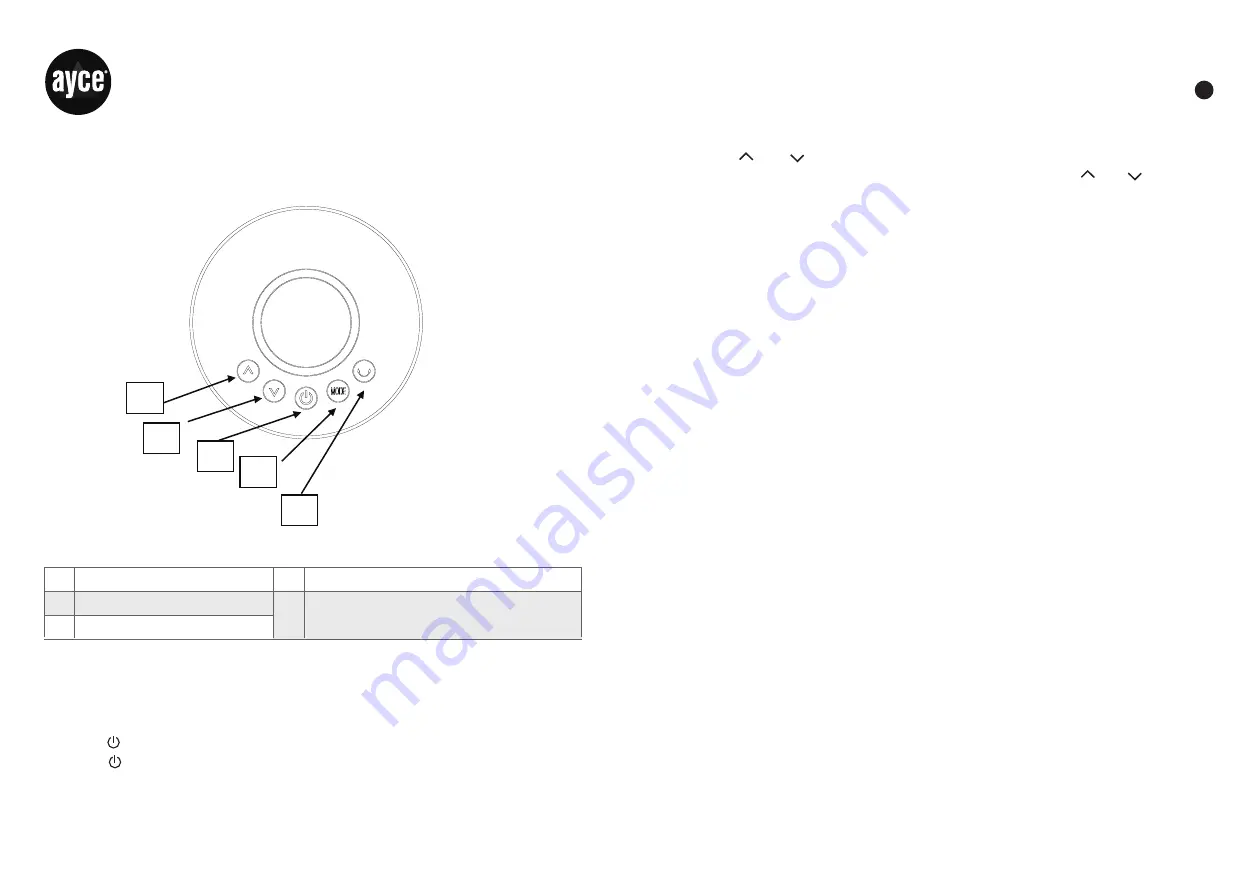 Ayce PT2000W Original Instructions Manual Download Page 25