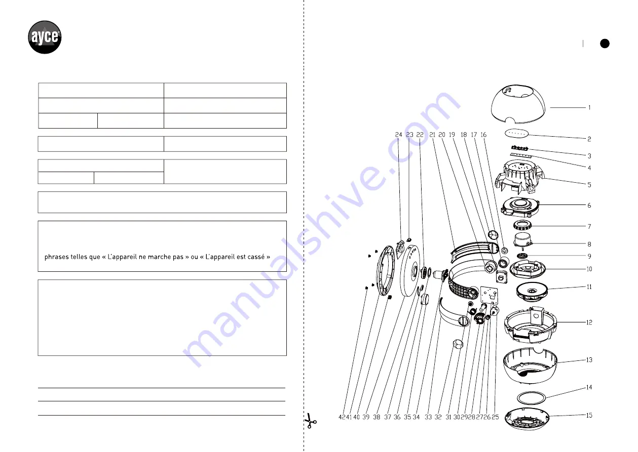 Ayce SKJ-CR011 Original Instructions Manual Download Page 14