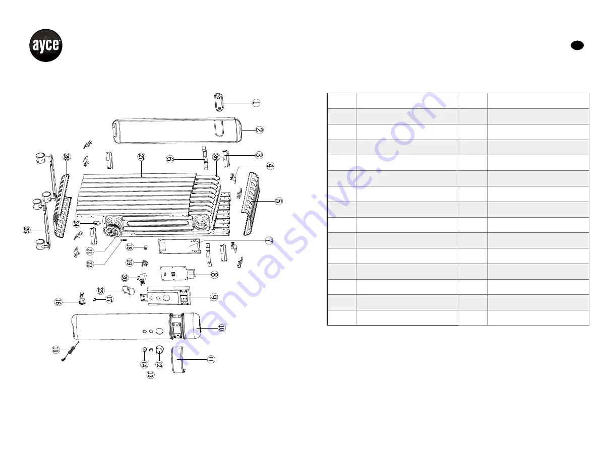 Ayce XE-9S Original Instructions Manual Download Page 7