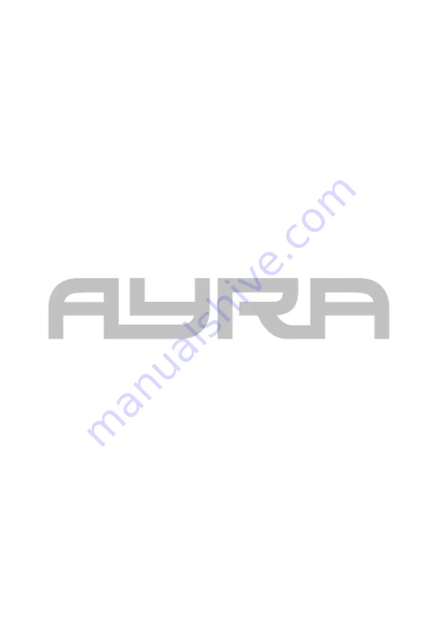 Ayra 9000-0031-5820 User Manual Download Page 9