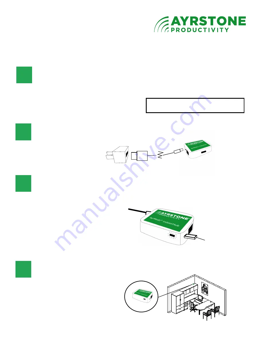 AYRSTONE AyrMesh IndoorHub Скачать руководство пользователя страница 4