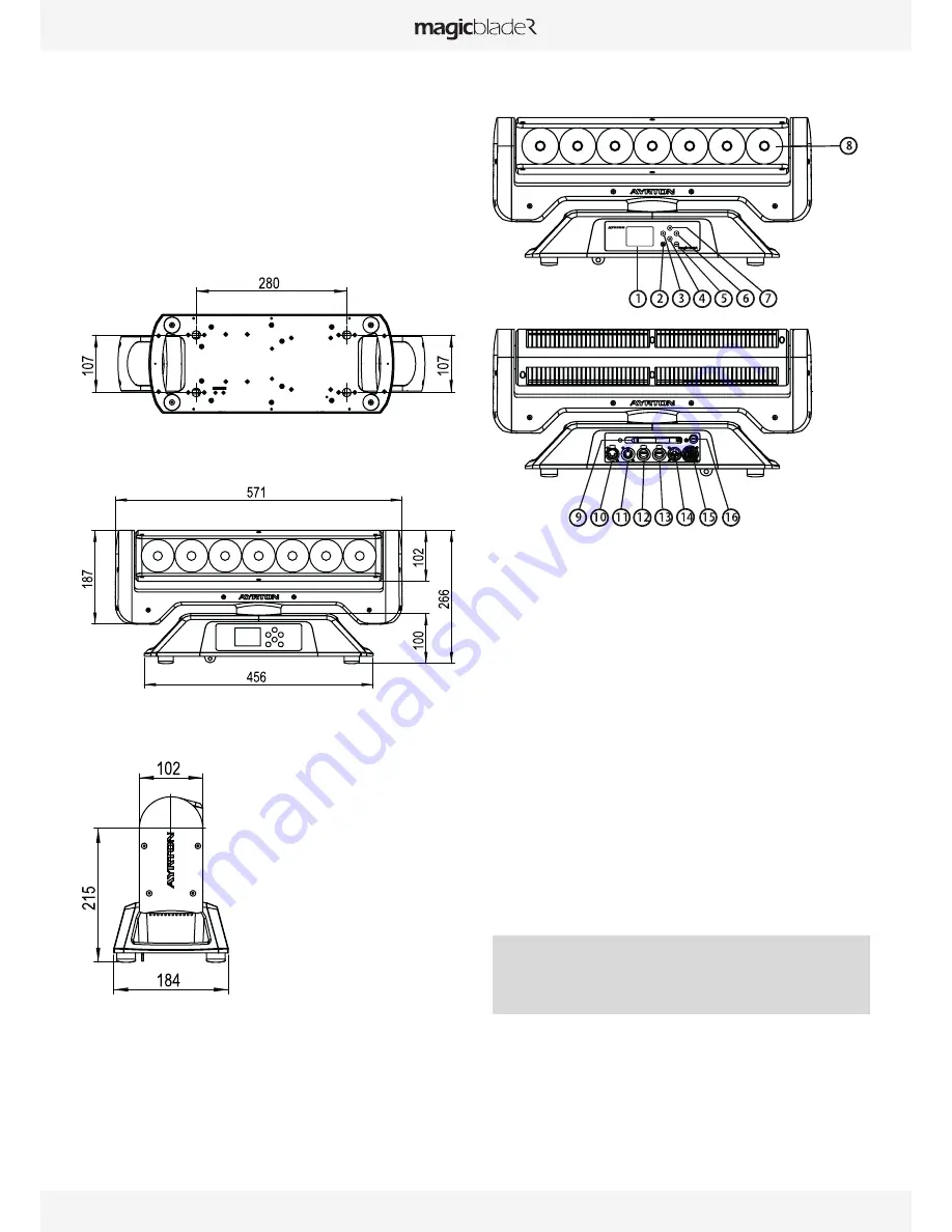 Ayrton MagicBlade R User Manual Download Page 6