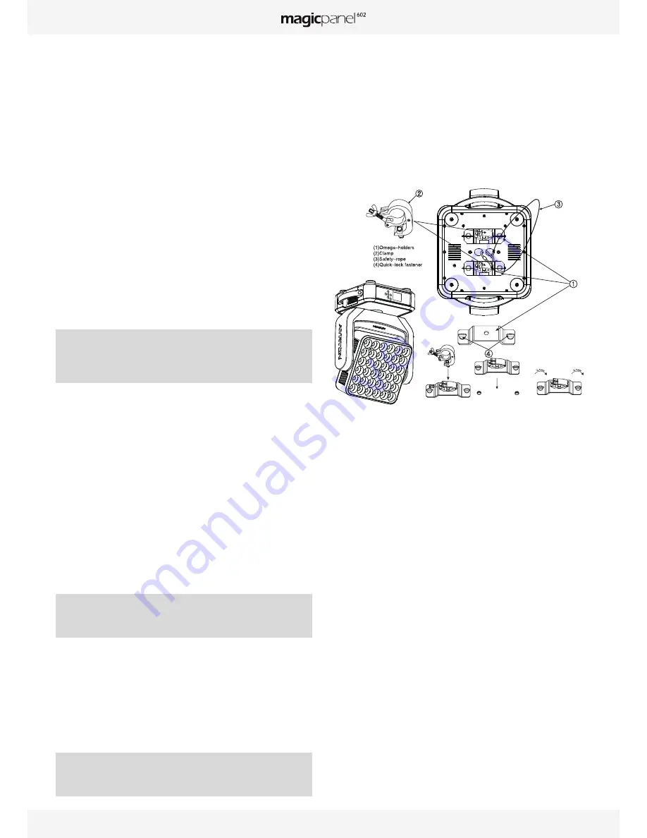 Ayrton magicpanel 602 User Manual Download Page 7