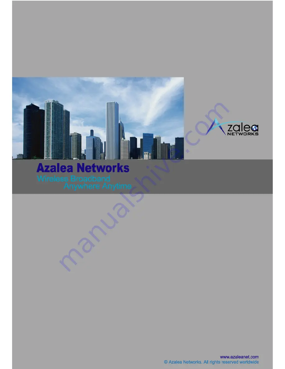 Azalea Networks MSR4K44S Скачать руководство пользователя страница 1