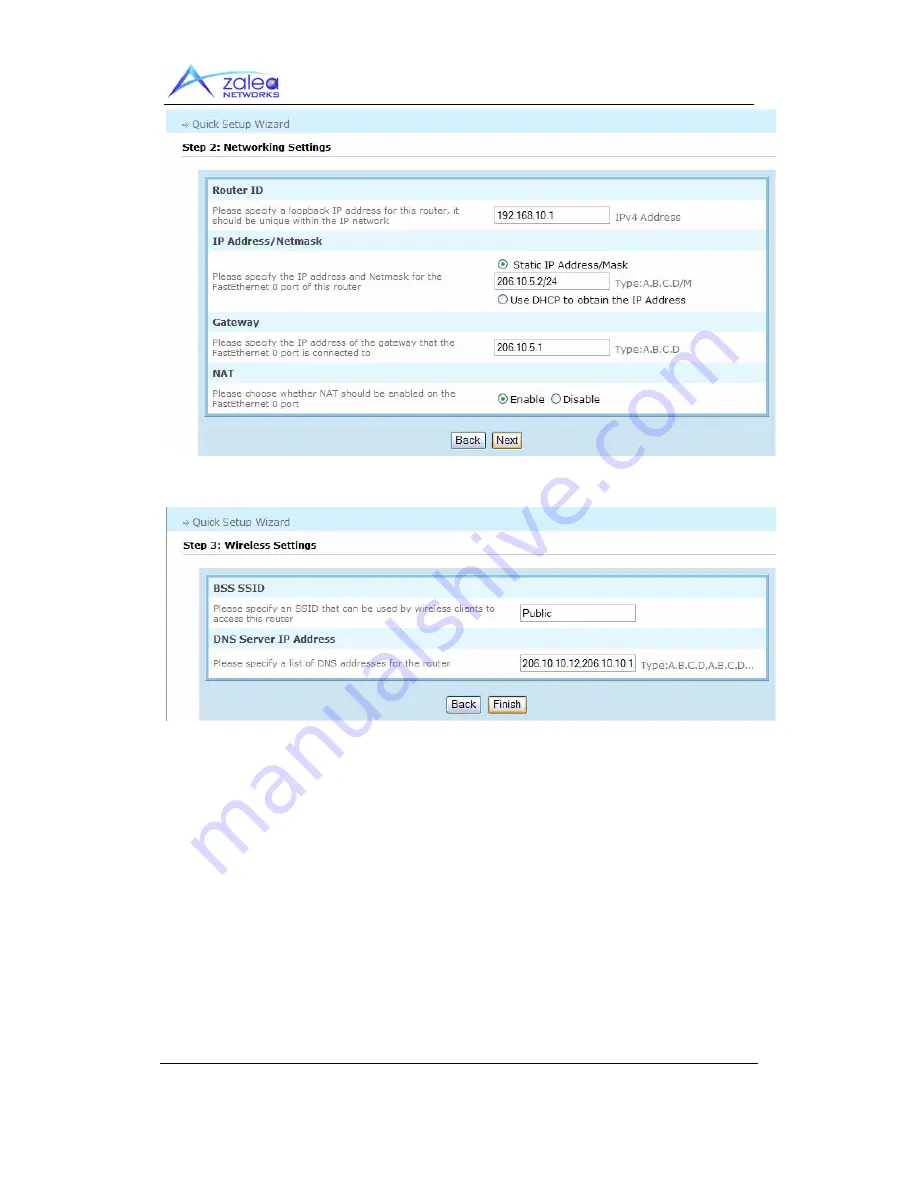 Azalea Networks MSR4K44S Installation Manual Download Page 30