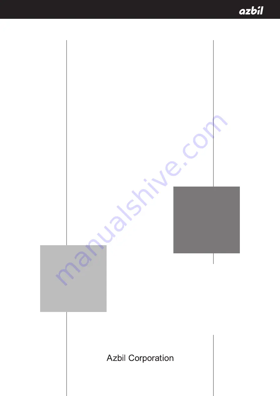 Azbil 5LX7 A1 Series Скачать руководство пользователя страница 1