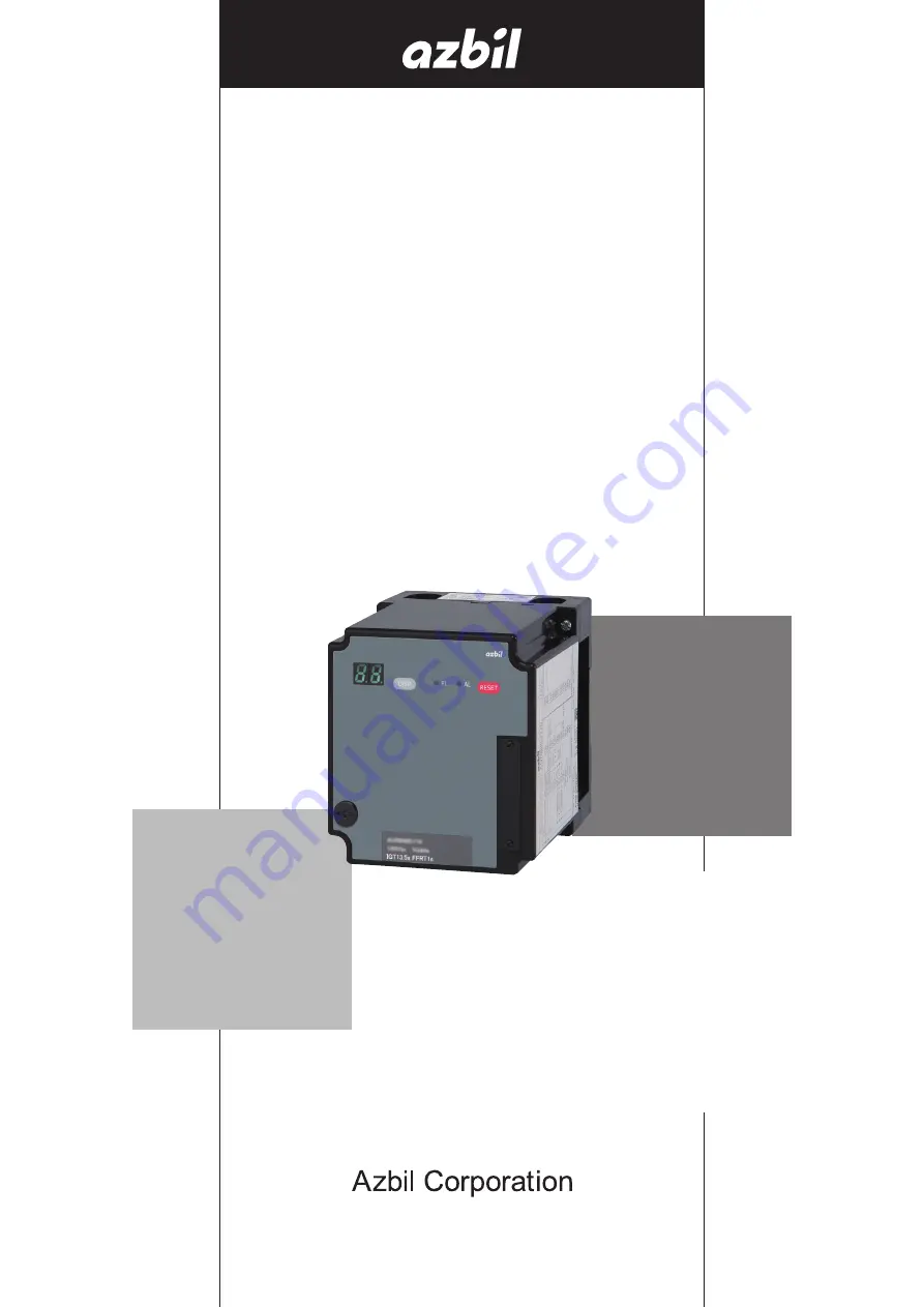 Azbil 81447514-001 Скачать руководство пользователя страница 1