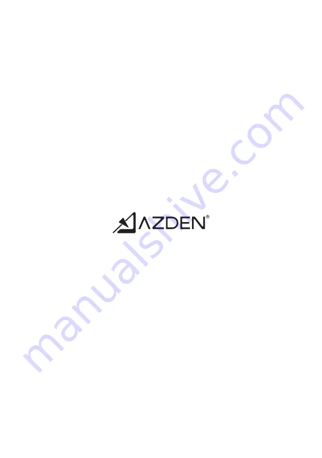 Azden Moto ID Operation Manual Download Page 17