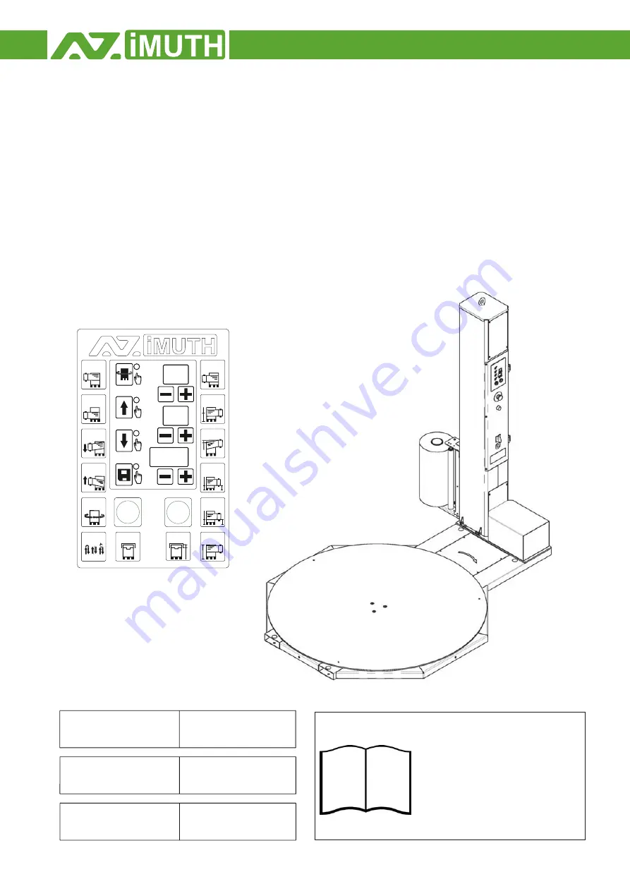 Azimuth 3000 Series Installation, Use And Maintenance Manual Download Page 1