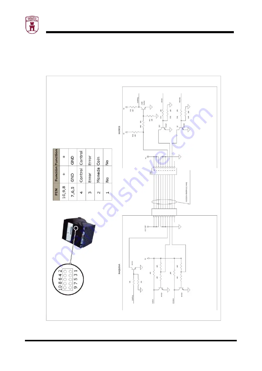 Azkoyen Hopper U 3030 Series Скачать руководство пользователя страница 21