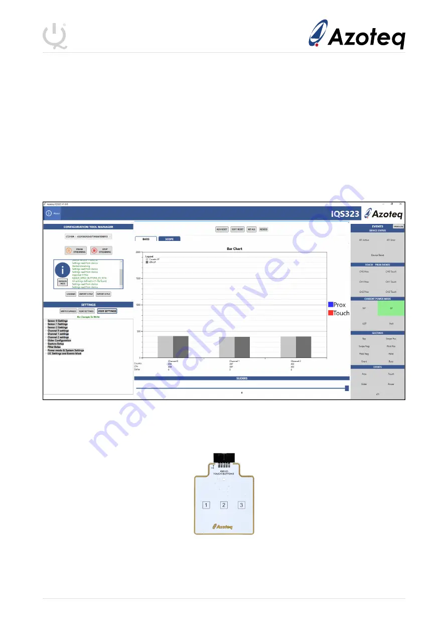 Azoteq IQ Switch ProxFusion IQS323EV02 User Manual Download Page 5