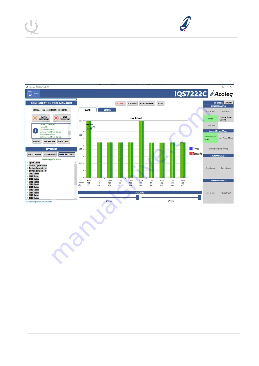 Azoteq IQ Switch ProxFusion Series User Manual Download Page 5