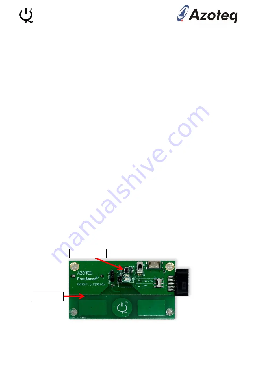 Azoteq IQS227BEV02 Скачать руководство пользователя страница 1