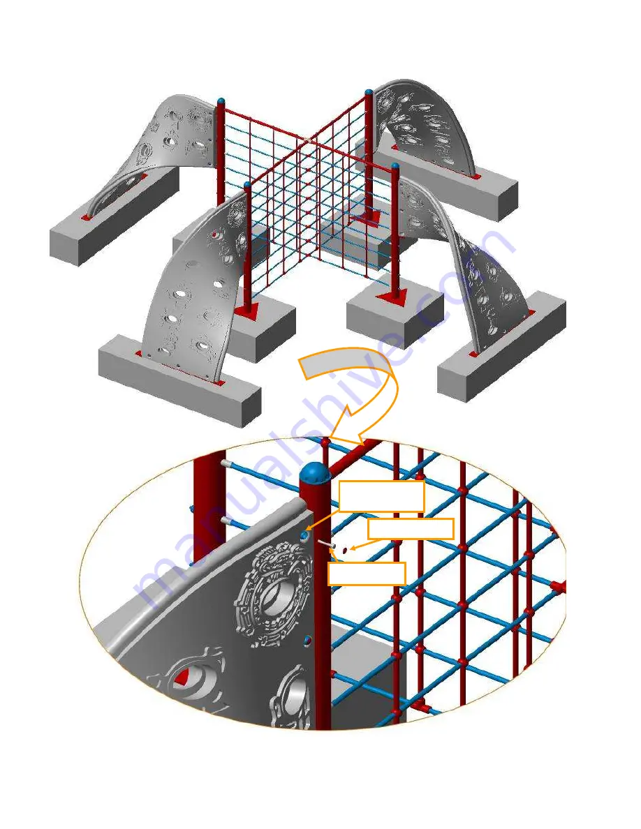 Aztec ROPEVENTURE 4 Assembly Instructions Manual Download Page 7