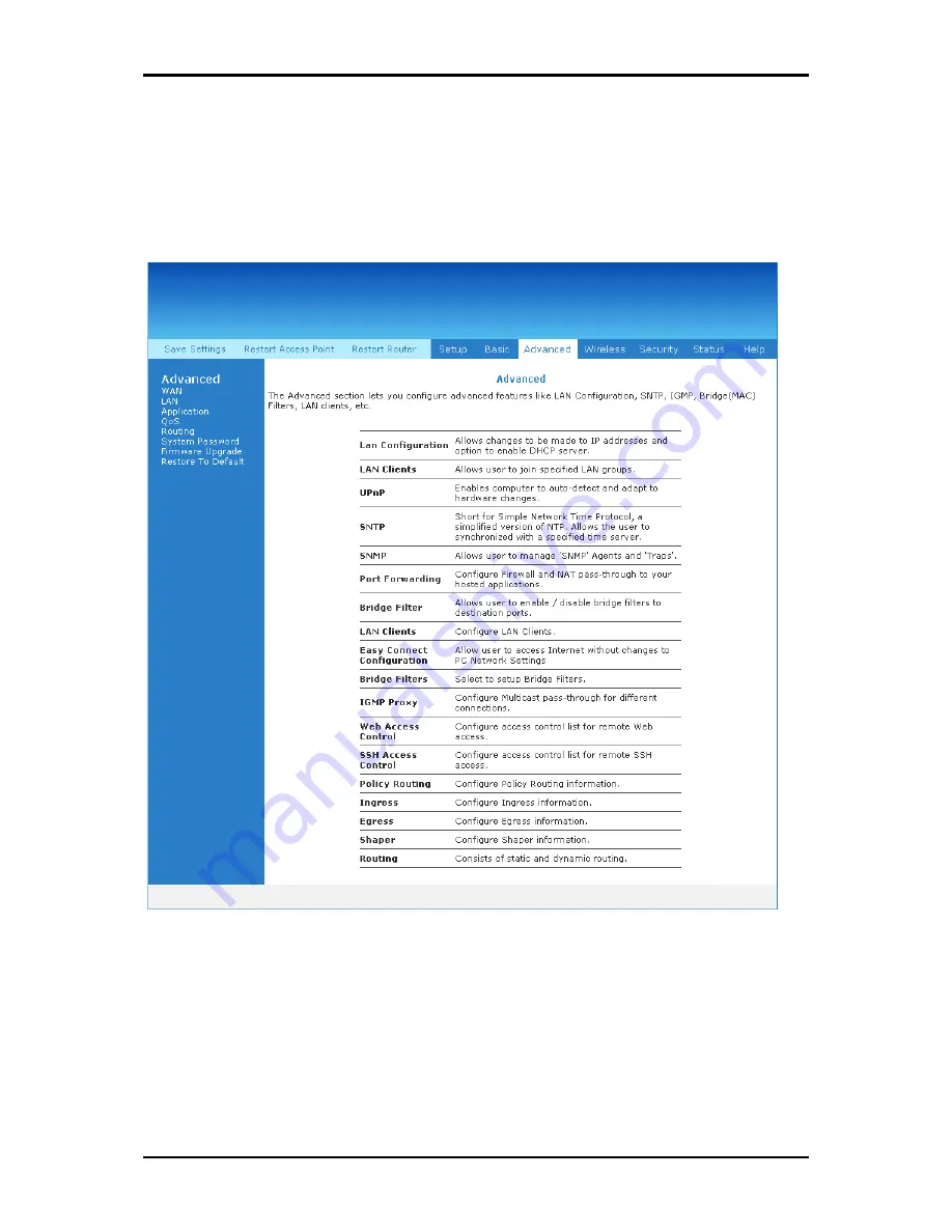 Aztech 4-Port Wireless G Router User Manual Download Page 39