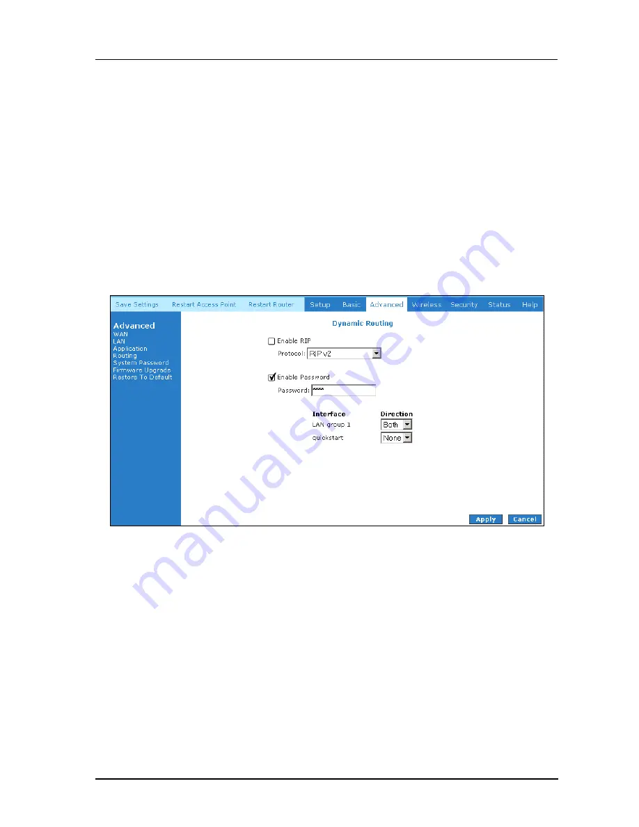 Aztech ADSL2+ Ethernet Router User Manual Download Page 33