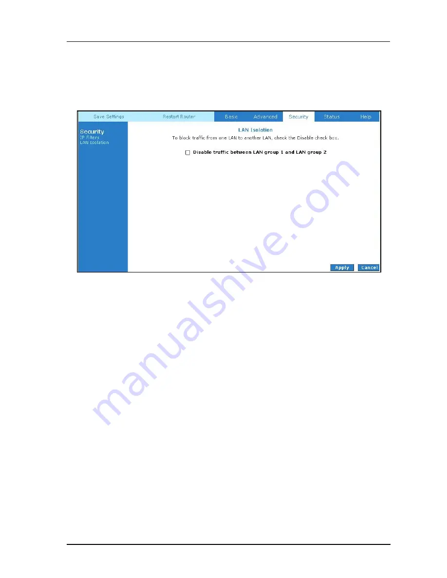 Aztech ADSL2+ Ethernet Router User Manual Download Page 37