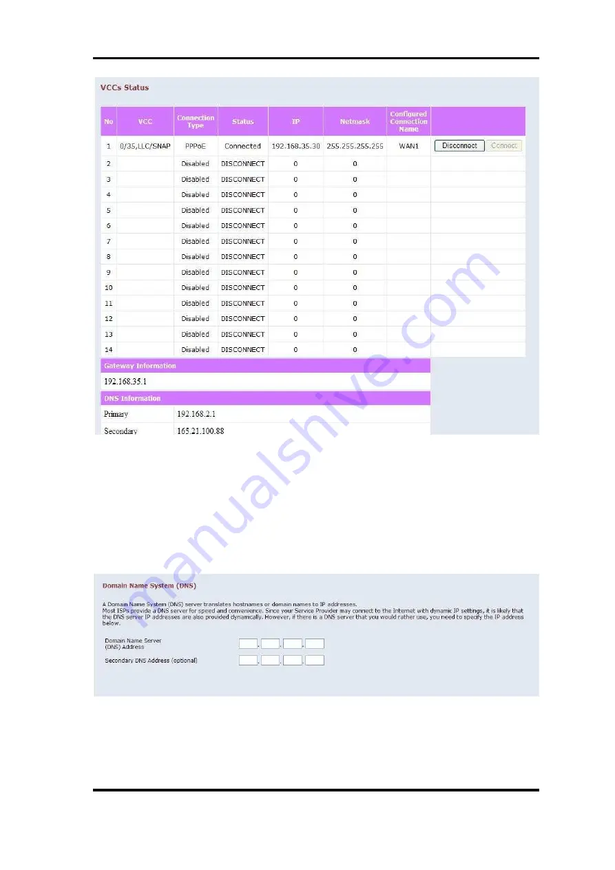 Aztech DSL705EU Скачать руководство пользователя страница 35