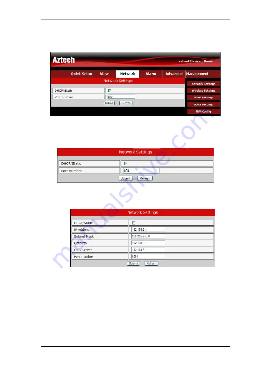 Aztech WIPC302 User Manual Download Page 23