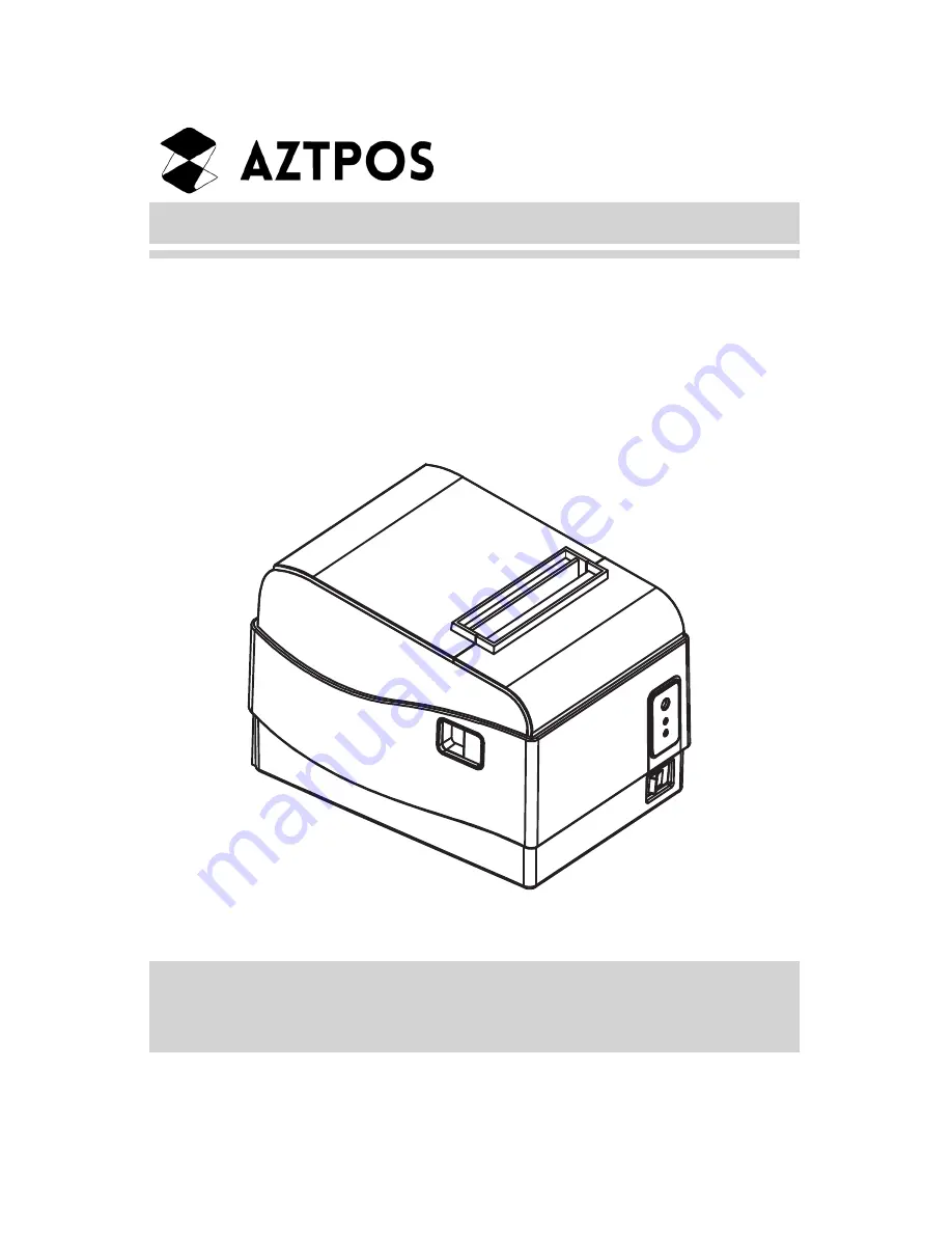 AZTPOS AZT-805W Скачать руководство пользователя страница 1