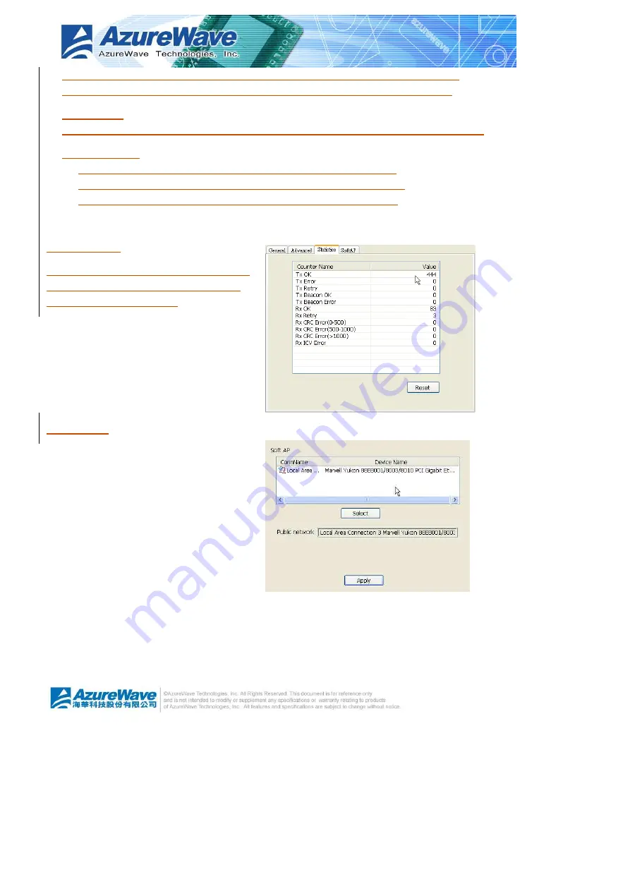 AzureWave AW-GU700 User Manual Download Page 35