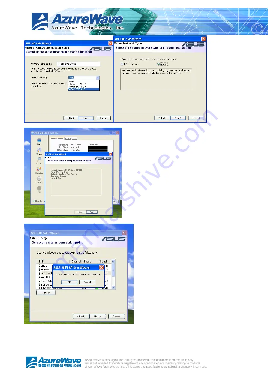 AzureWave AW-NA830 User Manual Download Page 22