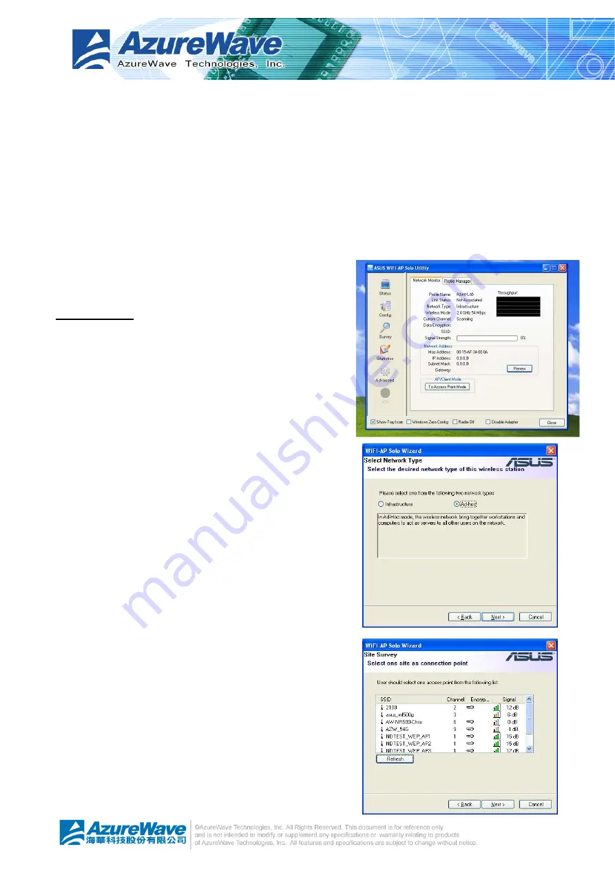 AzureWave AW-NA830 User Manual Download Page 28