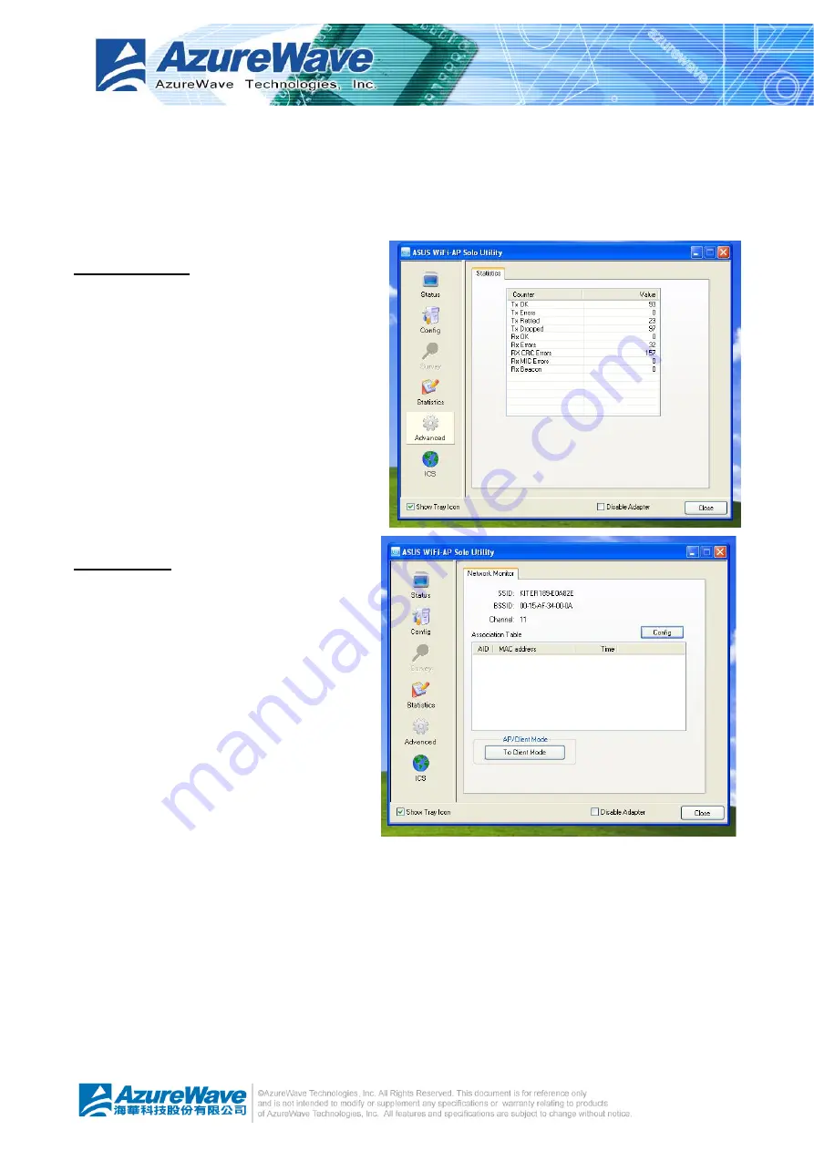 AzureWave AW-NA830 User Manual Download Page 35