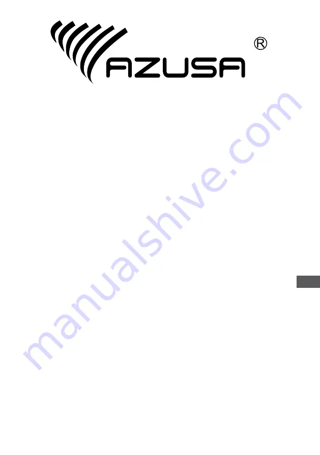 Azusa MIK0139 User Manual Download Page 1