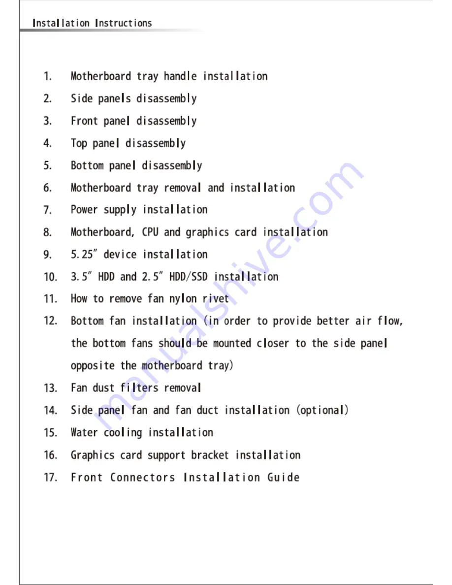 AZZA Genesis 9000 User Manual Download Page 2