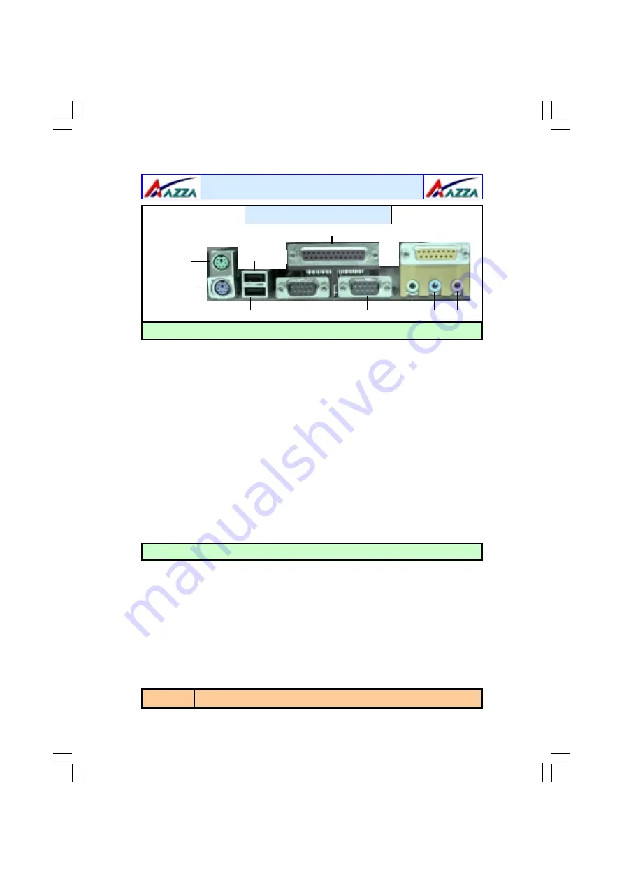 AZZA U694 Series User Manual Download Page 7