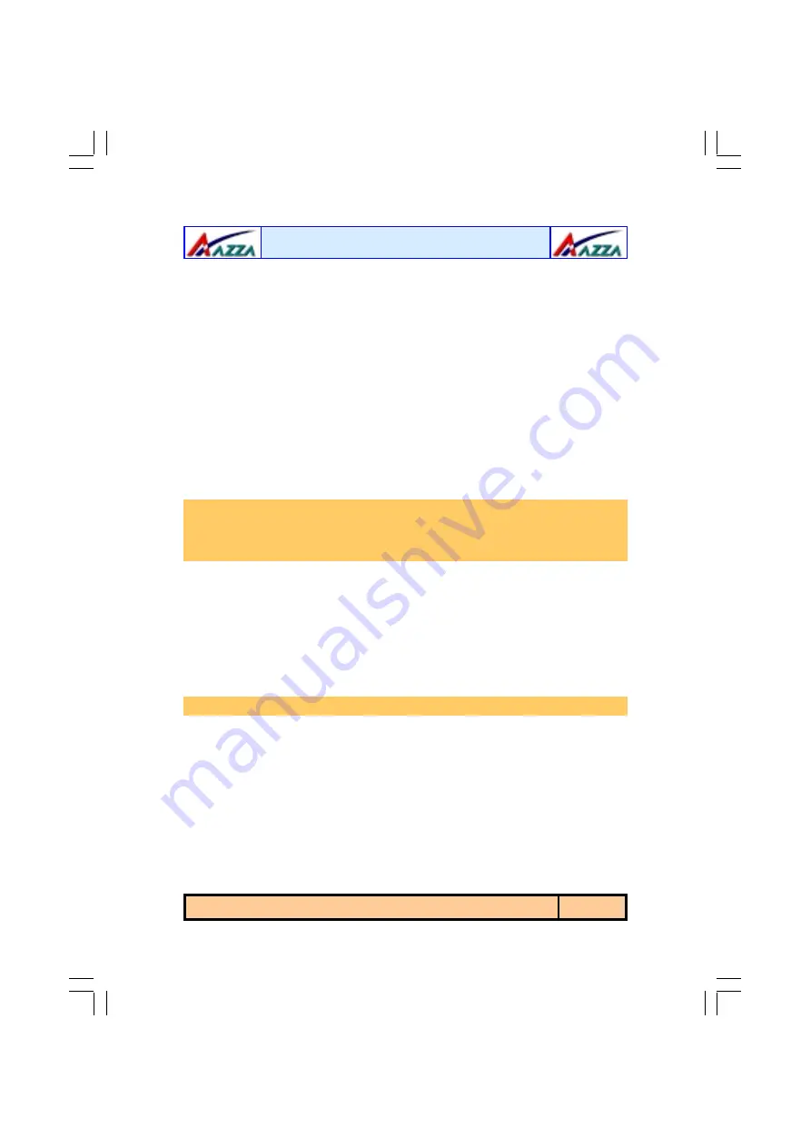 AZZA U694 Series User Manual Download Page 30