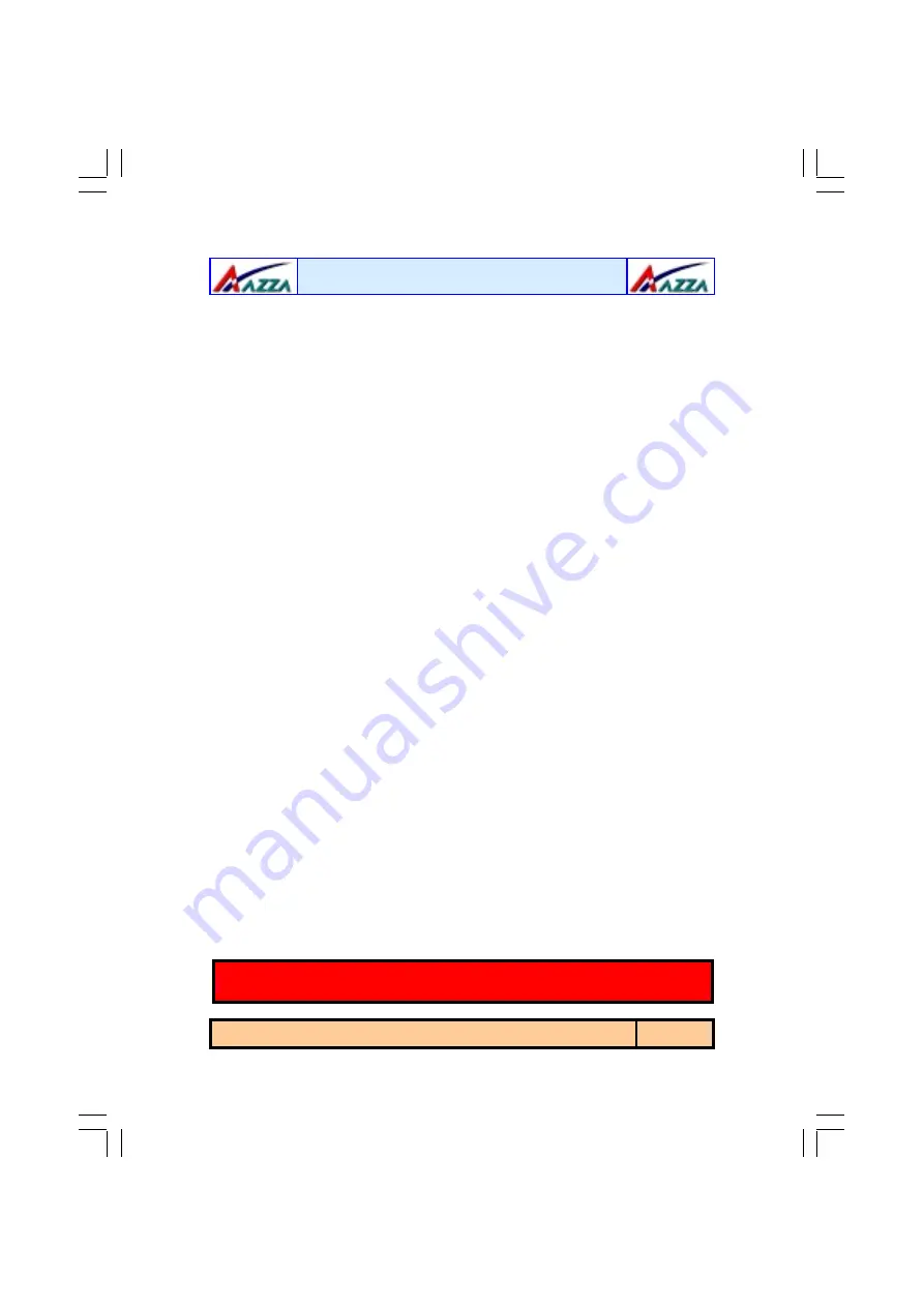 AZZA U694 Series User Manual Download Page 48