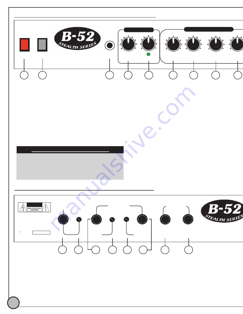 B-52 ST-100A Instruction Manual Download Page 4