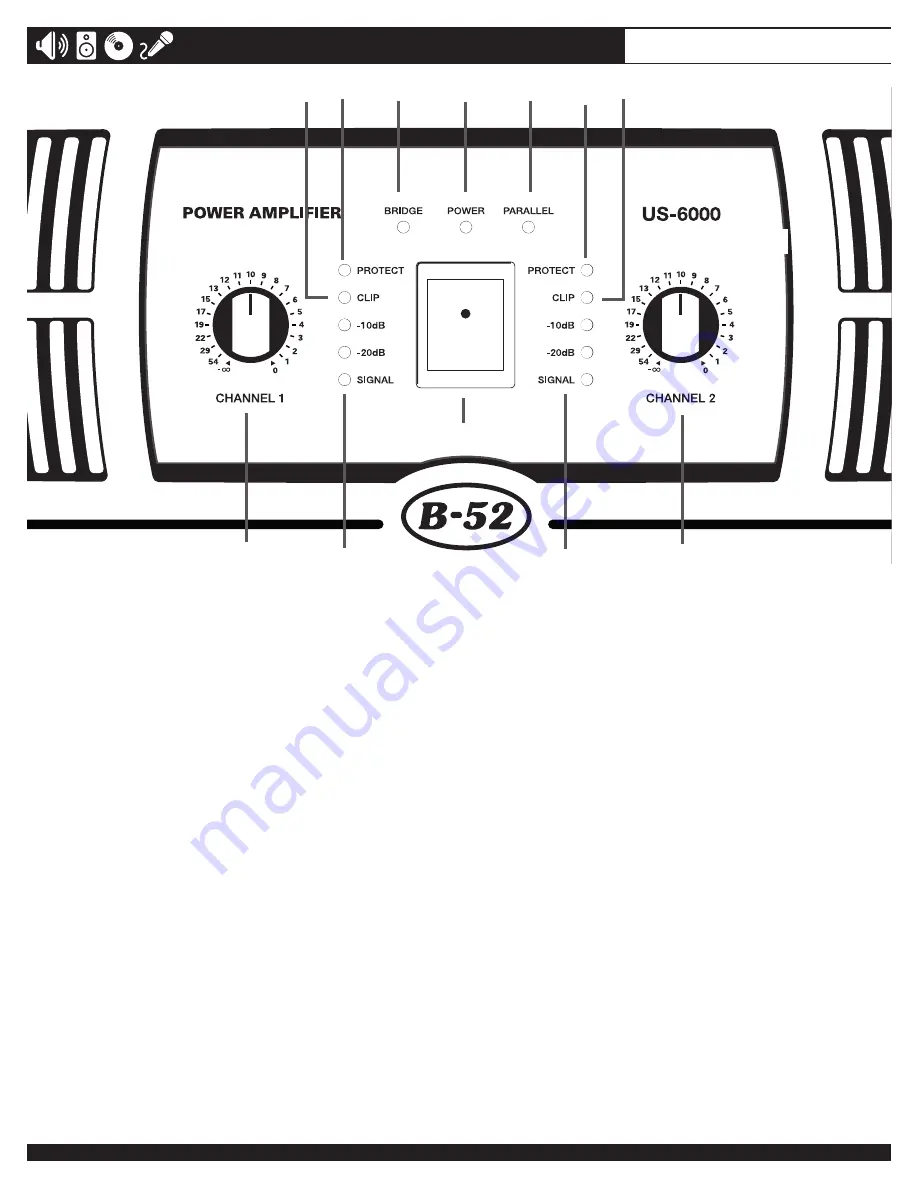 B-52 US-5000 Owner'S Manual Download Page 9