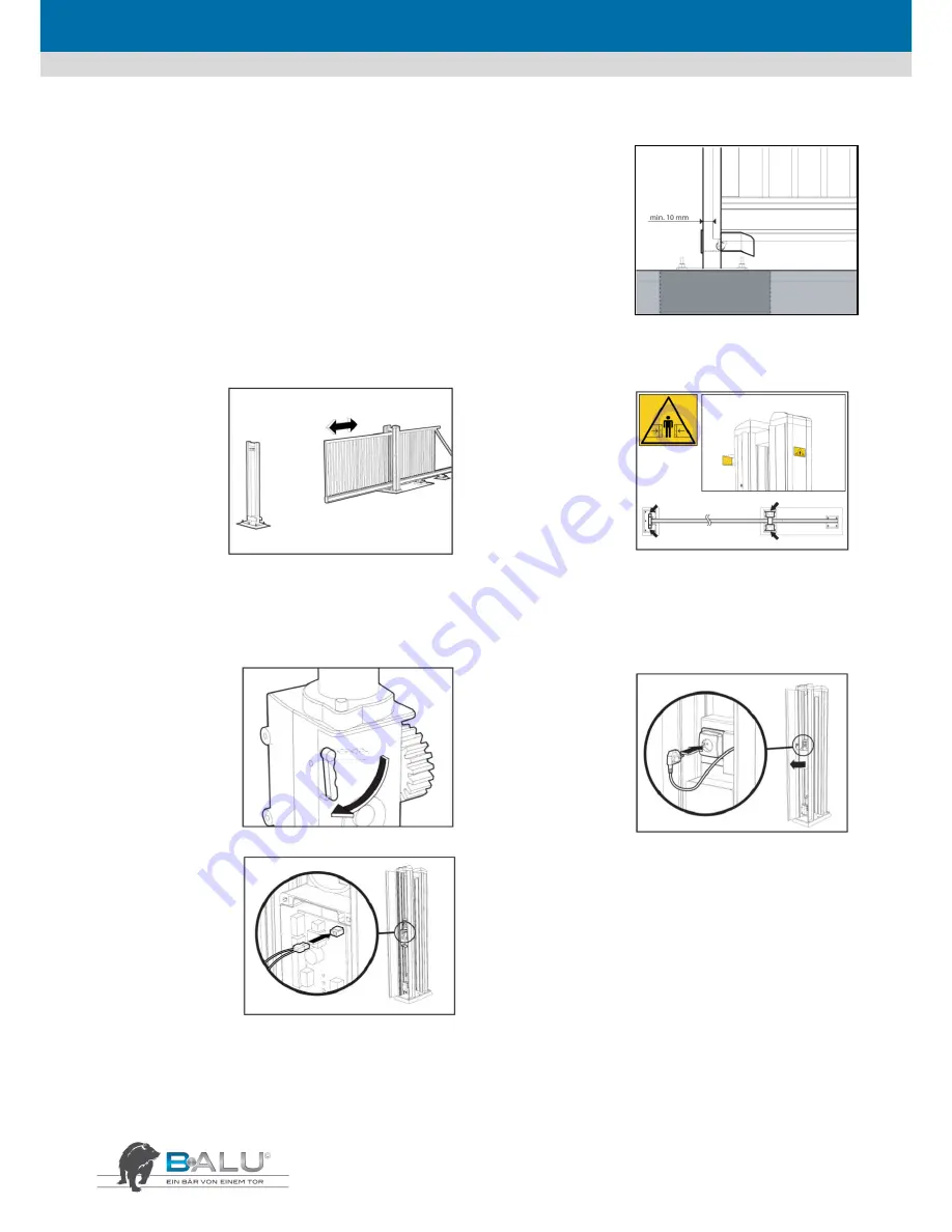 B-ALU Extern 180 Instructions For Installation And Use Manual Download Page 168