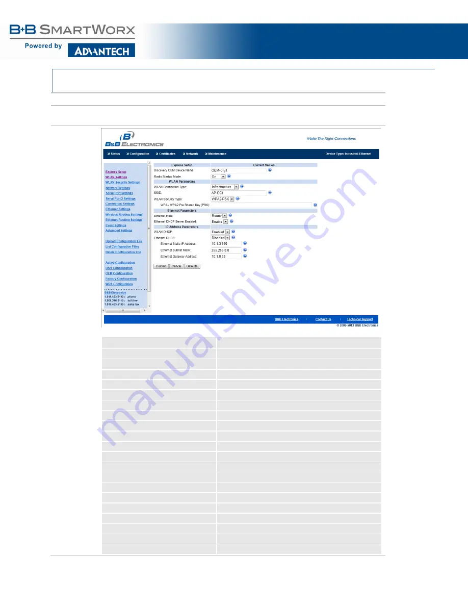 B+B SmartWorx Airborne M2M ABDN-er-DP55 Series User Manual Download Page 80