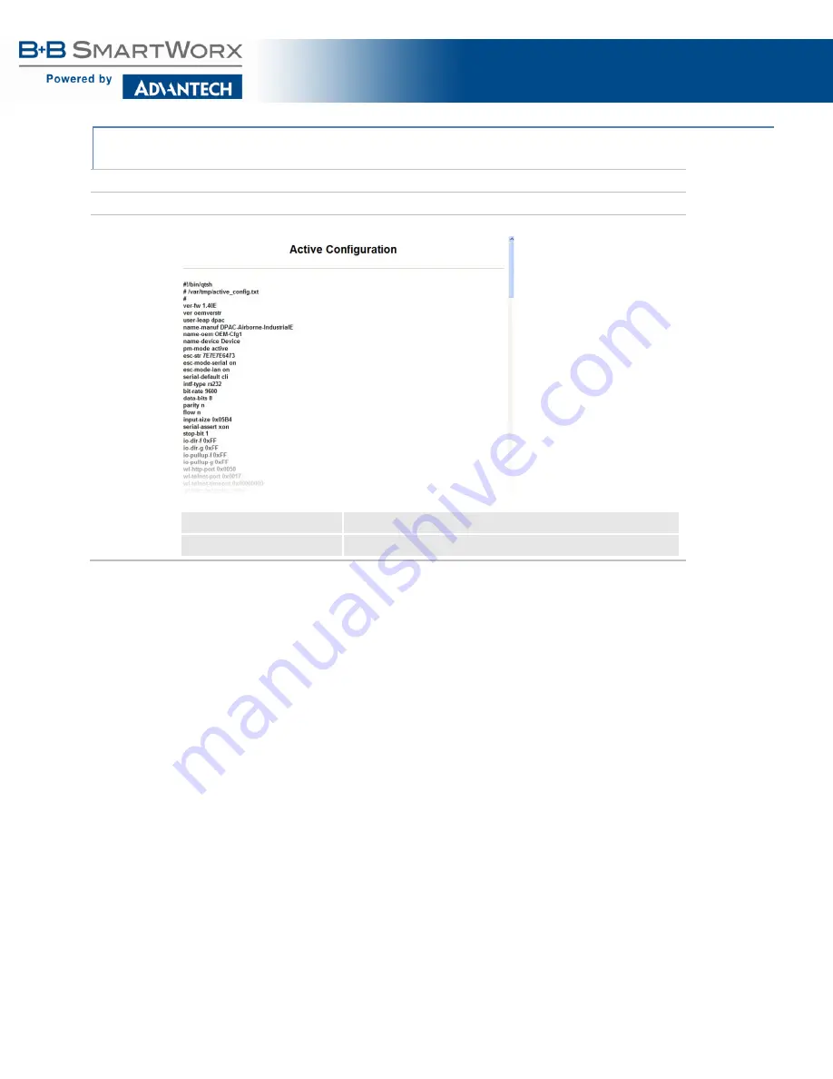 B+B SmartWorx Airborne M2M ABDN-er-DP55 Series User Manual Download Page 99