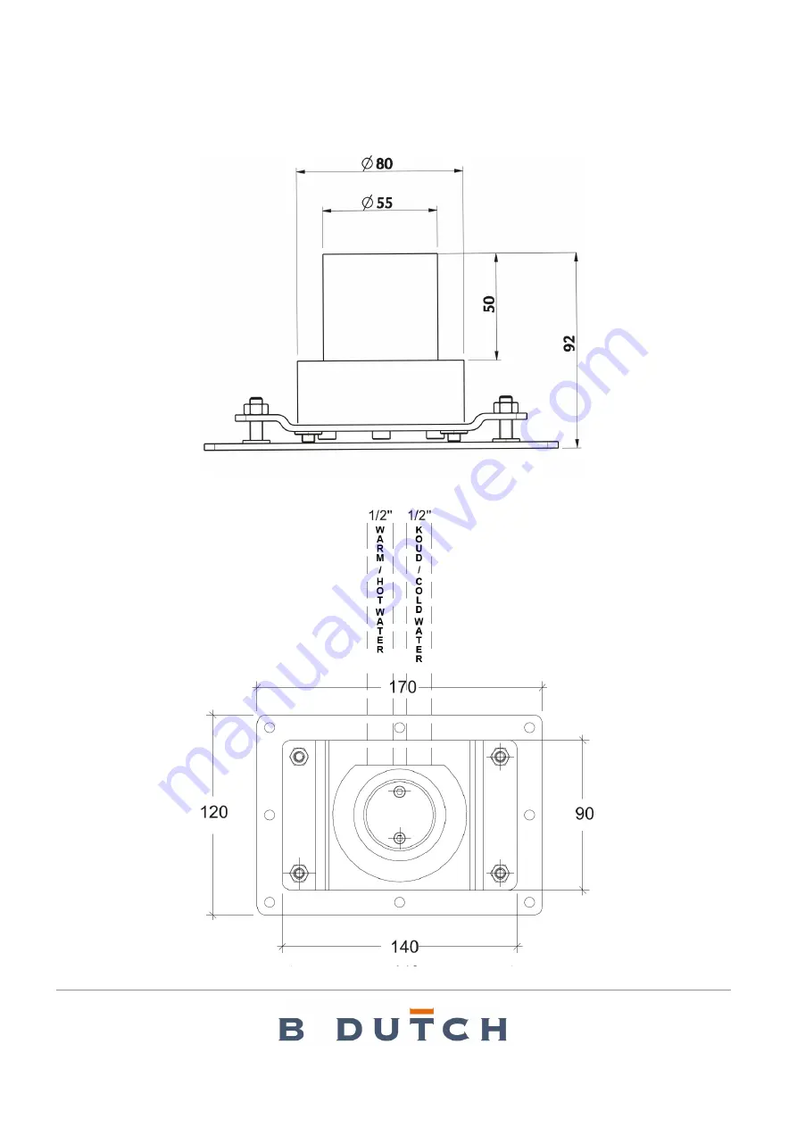 B DUTCH BD700.000017 Installation Manual Download Page 11