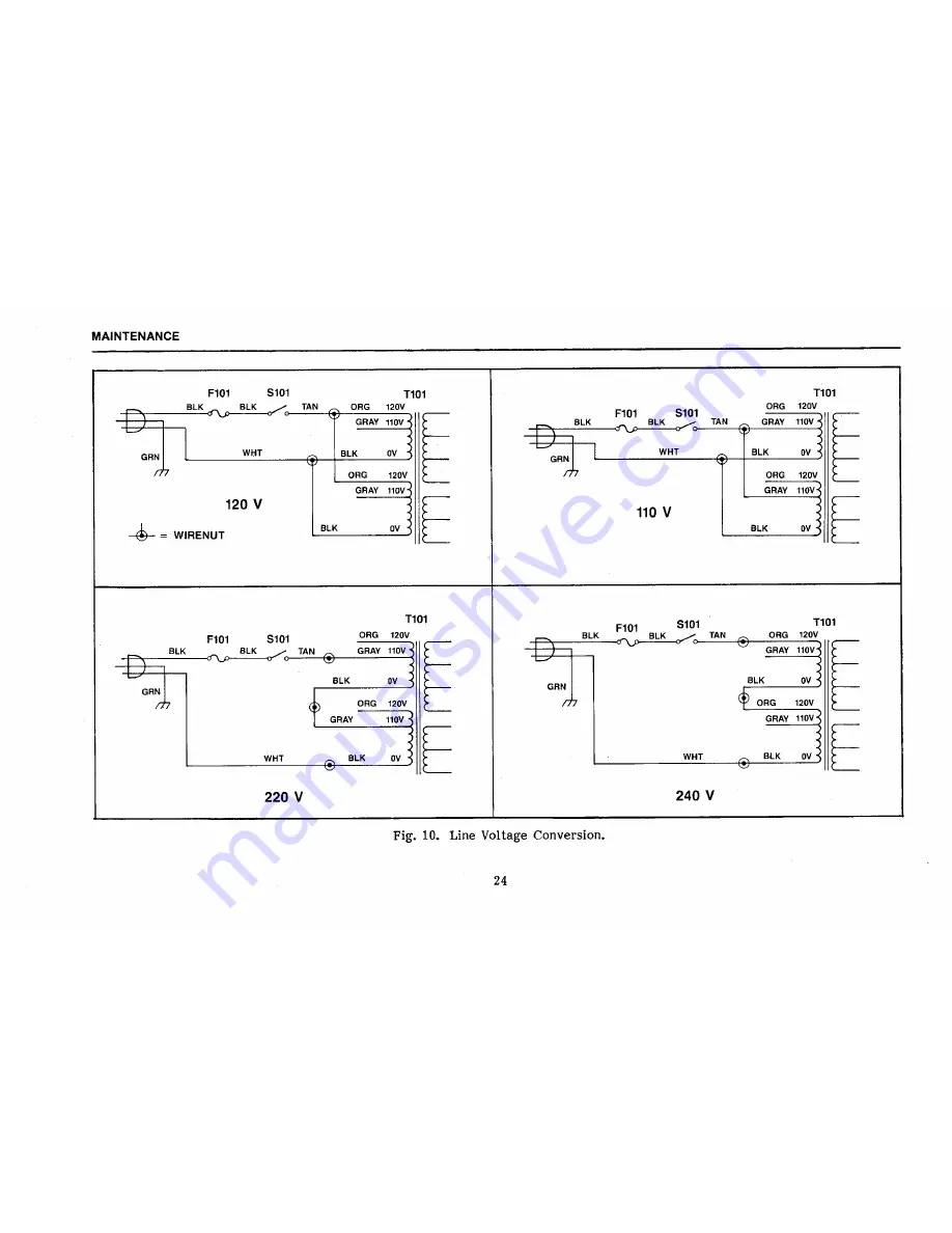 B+K precision 1610 Instruction Manual Download Page 26