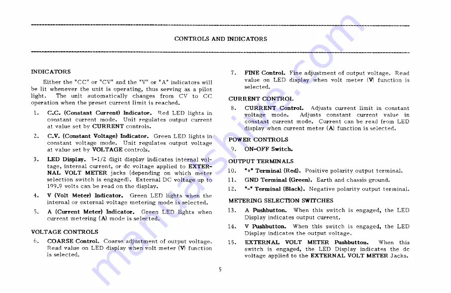 B+K precision 1635 Instruction Manual Download Page 10