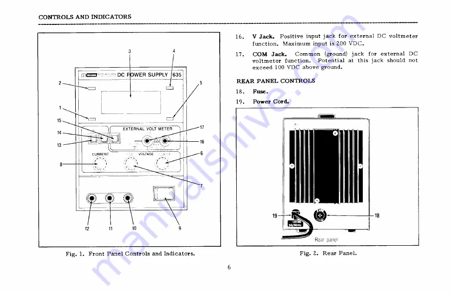 B+K precision 1635 Instruction Manual Download Page 11