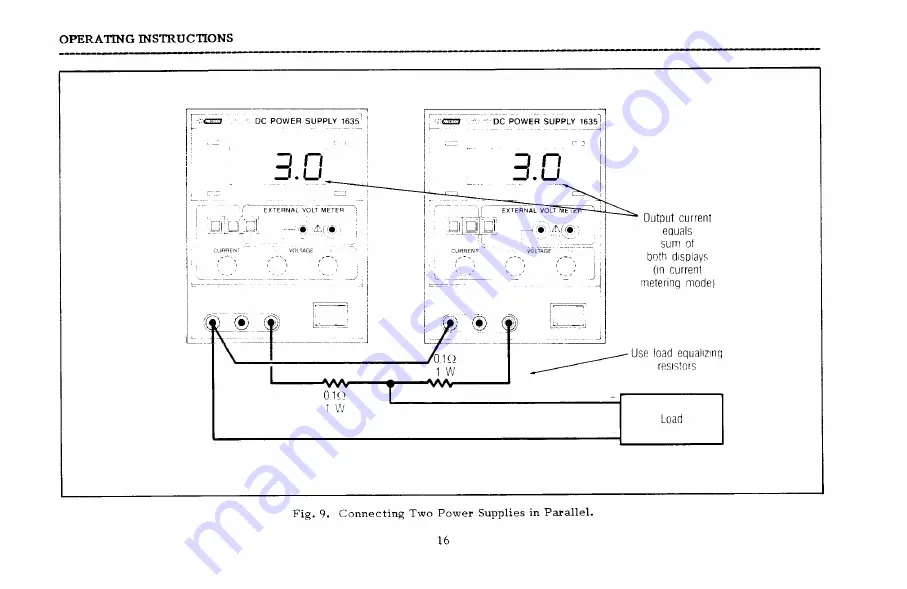 B+K precision 1635 Instruction Manual Download Page 21