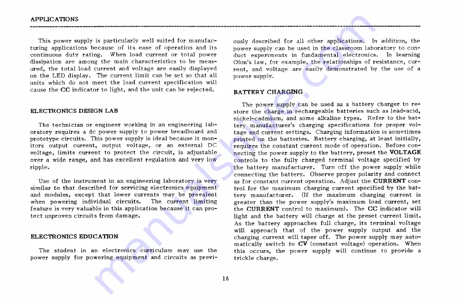 B+K precision 1635 Instruction Manual Download Page 23