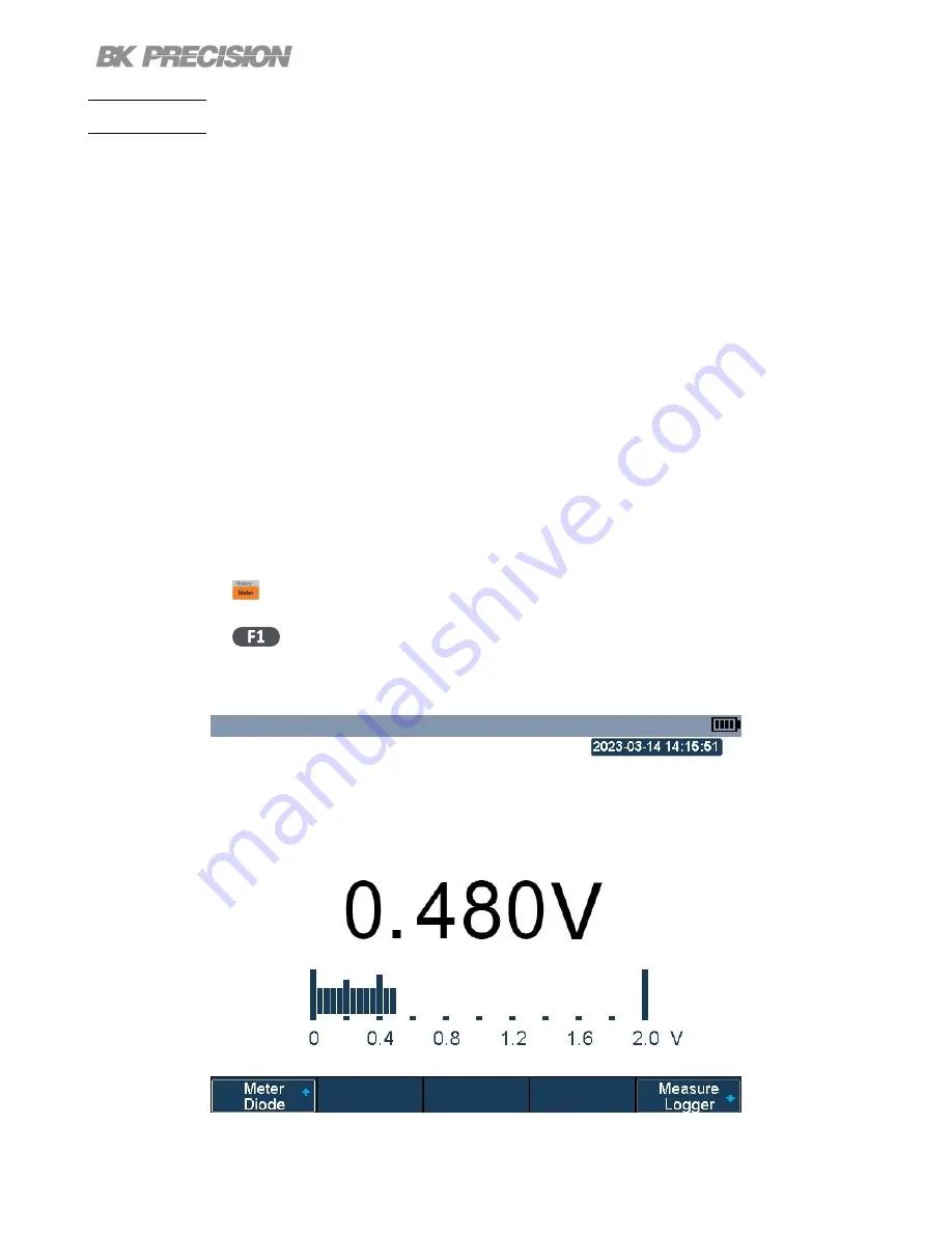 B+K precision 2510B Series Скачать руководство пользователя страница 168