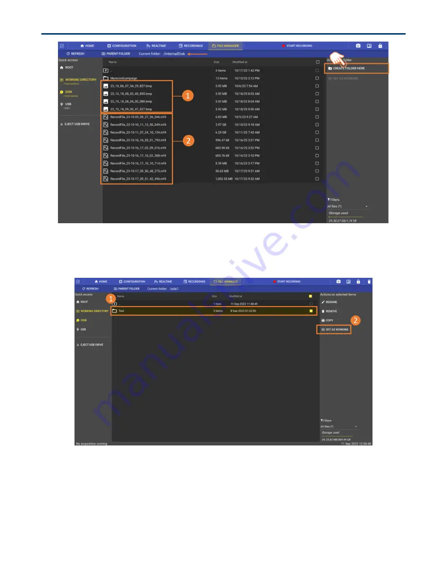 B+K precision Sefram DAS1800 User Manual Download Page 22