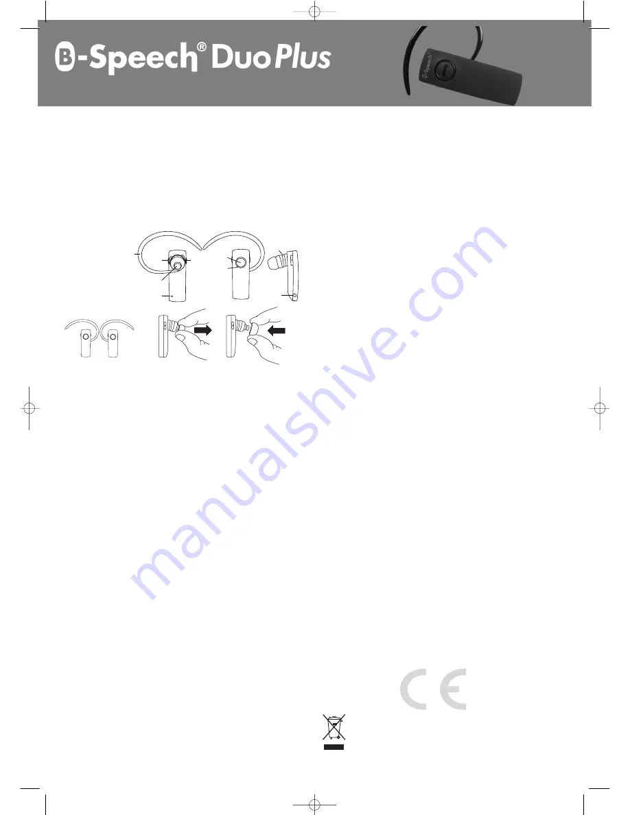 B-Speech Duo-Plus User Manual Download Page 6