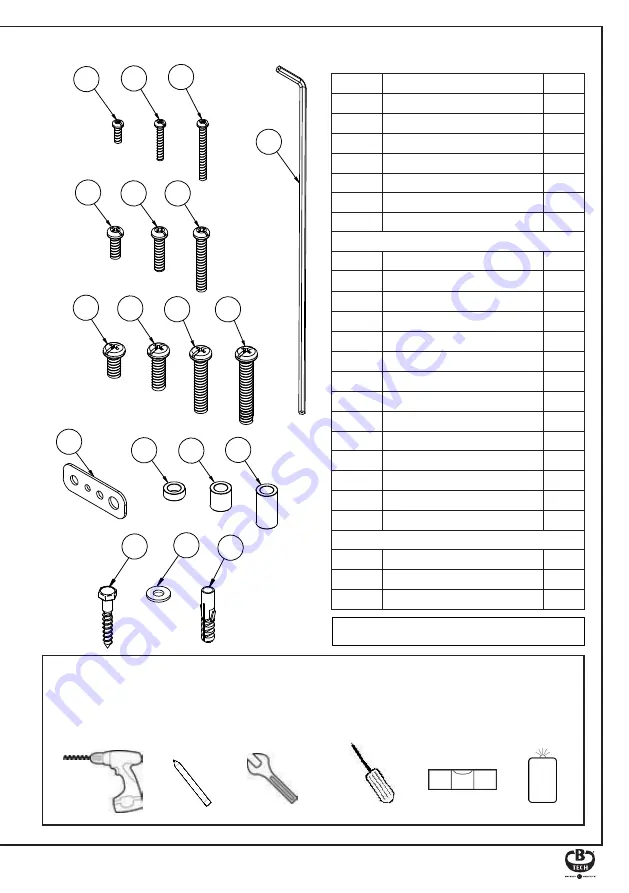 B-Tech AV Mounts BT8322 Installation Manual Download Page 5