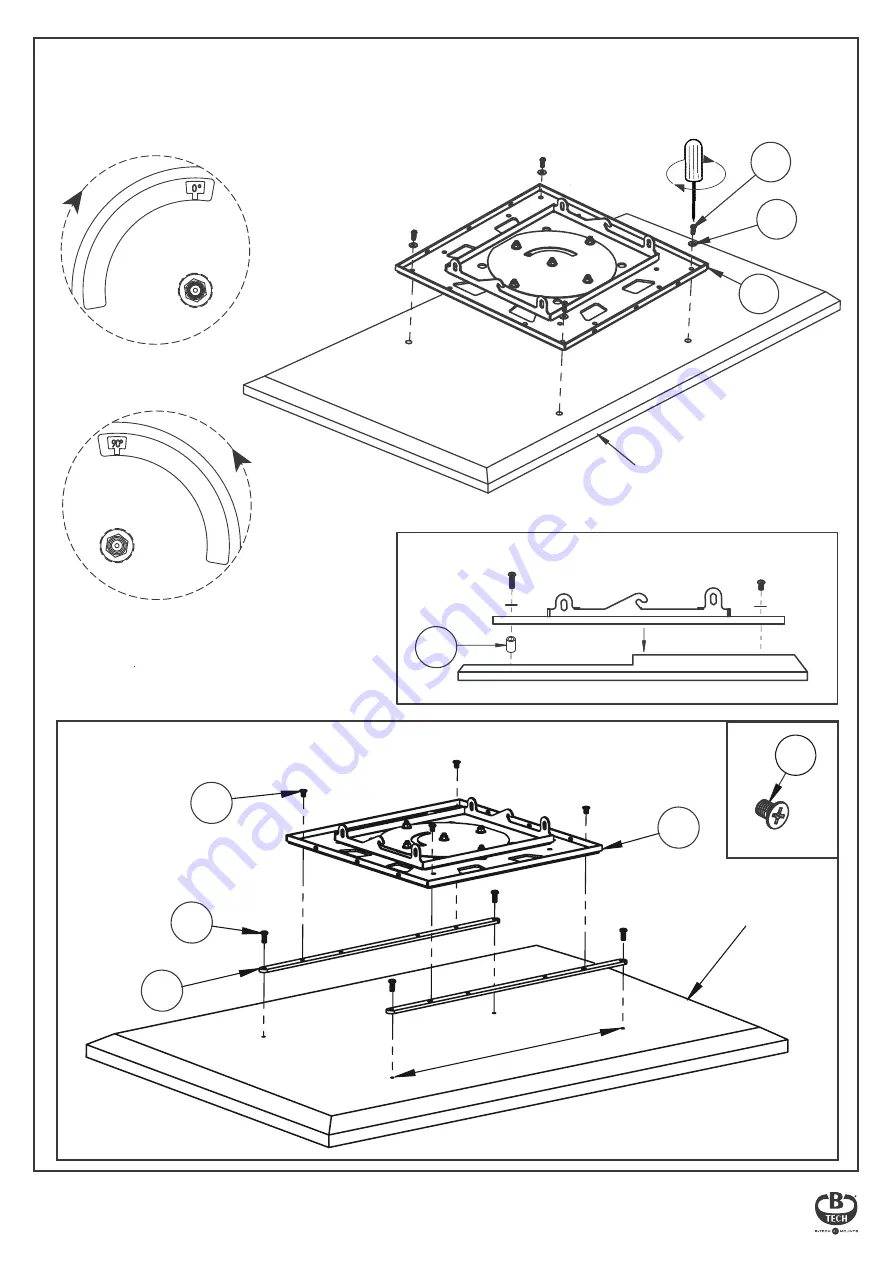 B-Tech AV Mounts BT8567-01 Installation Manual Download Page 11